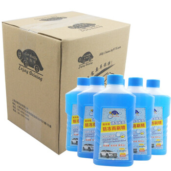 车旅伴（Car Buddy）HQ-C1291 防冻玻璃水 挡风玻璃清洁剂 500ml 6瓶装 -55℃以上环境使用
