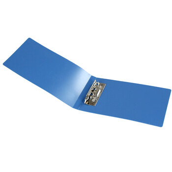 金得利5个装A5财务票据夹收银夹财务票据存储夹子 金属夹具资料文件夹板蓝色KF122