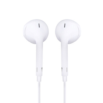 纽曼（Newmine）NM-LK06 半入耳式线控有线耳机 手机耳机 音乐耳机 3.5mm接口 电脑笔记本手机适用 白色