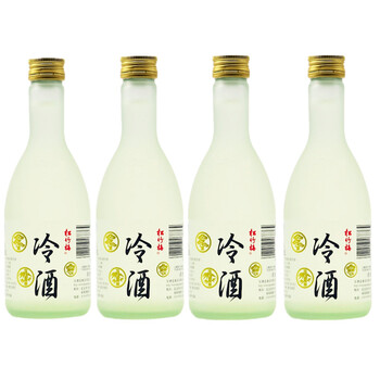 松竹梅清酒合资清酒日式清酒松竹梅冷酒360ml4瓶