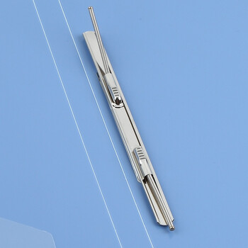 齐心(Comix) A4坚固文件夹/资料夹/单弹簧夹 蓝色 AR151A-P