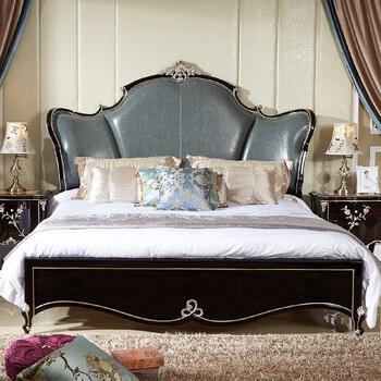 公爵夫人欧式家具 双人床 1.