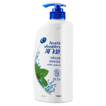 
                                        
                                                            海飞丝洗发水怡神冰凉薄荷750ml 持久去屑止痒清爽                