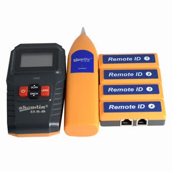 杉木林 SML-TD68网络寻线器寻线仪器网线电话线BNC线交换机带电寻线对线测试仪抗干扰 （配4个远端）