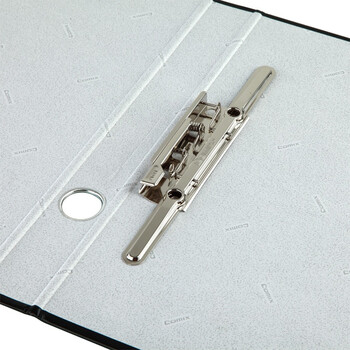 齐心(Comix) NO.333 A4纸板文件夹/资料夹/长押夹+板夹 黑色 办公文具