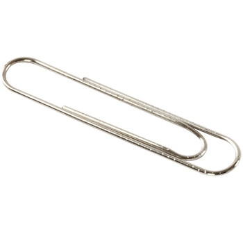 齐心(Comix)回形针/曲别针 镀镍金属 3#150枚 B3508 齐心(Comix)回形针/曲别针 镀镍金属 3#150枚 B3508