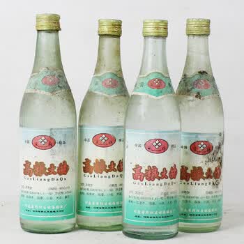高粱大曲酒 约2001年 46度 475ml 4瓶 【53】06拍卖已结束诗仙太白