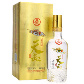 五粮液 天缸 聚财金 52度单瓶装白酒 500ml 浓香型