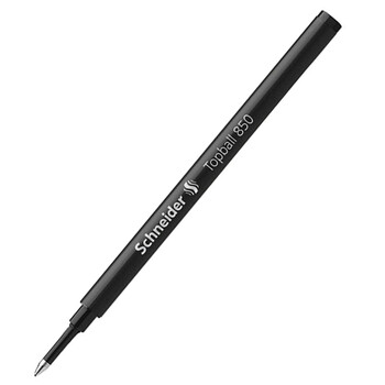 施耐德（Schneider）德国进口笔芯签字笔芯经典Base替芯进口中性笔芯0.5mm黑色850 3支装