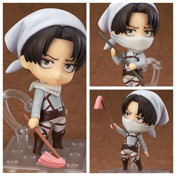 进击的巨人三笠 阿克曼艾伦利威尔兵长手办模型公仔玩具q版兵长417 图片价格品牌报价 京东