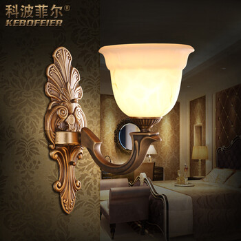 科波菲尔 欧式全铜灯 客厅餐厅卧室吊灯MB9066-1 LED3W暖白光