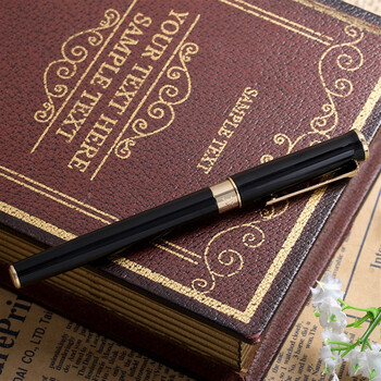 毕加索(pimio)签字笔 宝珠笔 商务办公送礼 毕业礼物男女士成人学生练字0.5mm保罗系列988纯黑色 毕加索(pimio)签字笔 宝珠笔 商务办公送礼 毕业礼物男女士成人学生练字0.5mm保罗系列988纯黑色