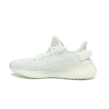 跑步传奇 运动鞋男女侃爷350v2纯白椰子鞋透气跑步鞋 夏季新款 白色