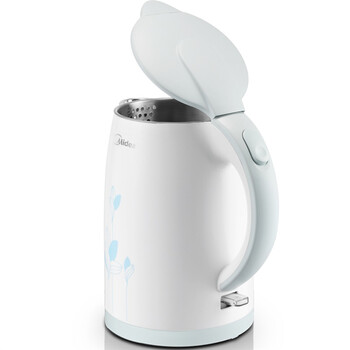 美的（Midea）电水壶进口温控无缝全钢电热水壶WH415E2b（烧水壶)