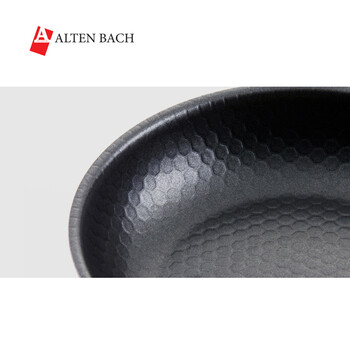 
                                        阿尔滕巴赫（ALTENBACH）德国品质进口不锈钢医用材质不粘锅电磁炉通用炒锅 炒菜锅 30CM送锅盖                