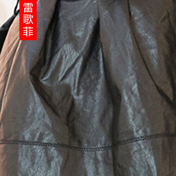 雷歌菲 2014秋冬新款修身半身裙性感百褶休闲百搭甜美网纱短蓬蓬裙女0245 黑色 L