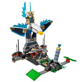 得宝益智拼插桶装积木玩具积木拼插开动孩子智力 儿童益智玩具 70132