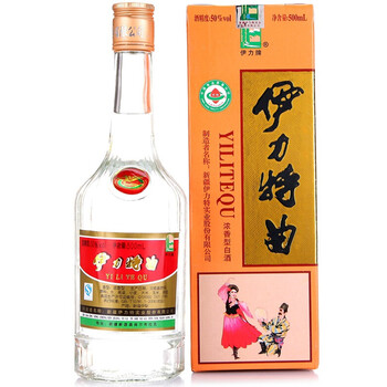 伊力特 伊力特曲 50度 单瓶装白酒 500ml 口感浓香型