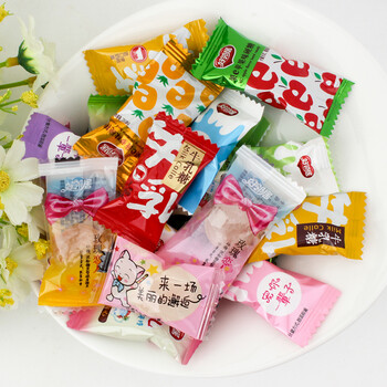 好邻居什锦水果味硬糖500克散称真情告白儿童年