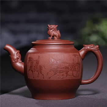 双龙出海   出水爆爽 原矿紫泥 实力派艺人 徐益