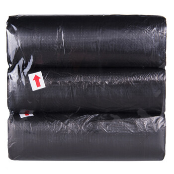 三木(SUNWOOD) 45×55cm加厚点断式垃圾袋/垃圾分类/办公用品 3卷90只 黑色 6021