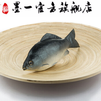 仿真黑鲫鱼 各种假鱼模型拍摄影视初学者拍摄工具df 黑鲫鱼小