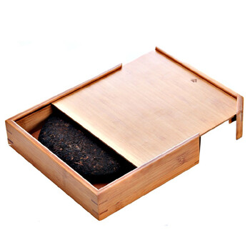 茗丰堂 功夫茶具配件普洱分茶盘开茶盘分茶盒 普洱茶叶罐托盘MFT-00356