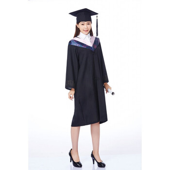 毕业典礼男女大学生硕士学士表演服学士服演出服集体 医学 s