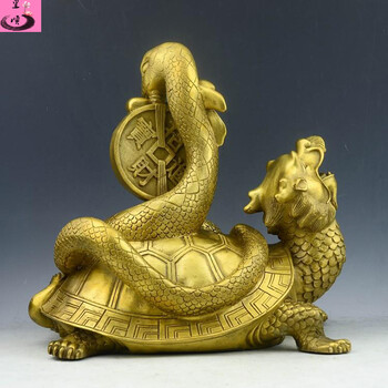 皇顺铜器龟蛇纳福摆设玄武神兽坐龙龟蛇摆件 图片价格品牌报价 京东 皇顺铜器龟蛇纳福摆设玄武神兽坐龙龟蛇摆件 图片价格品牌报价 京东