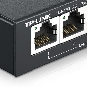 普联（TP-LINK） PoE供电·AC一体化企业级路由器 TL-R470P-AC