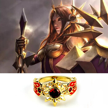 lol英雄系列联盟戒指指环周边曙光女神蕾欧娜日女cos网络游戏角色玩家