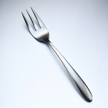绿贝(green bell)西餐叉子 不锈钢牛排叉 主餐叉水果叉食品叉