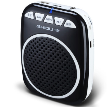 
                                                            十度（ShiDu）SD-S308 小蜜蜂扩音器 促销导游教师扩音器 扩音喇叭 大功率轻巧便携 经典黑                