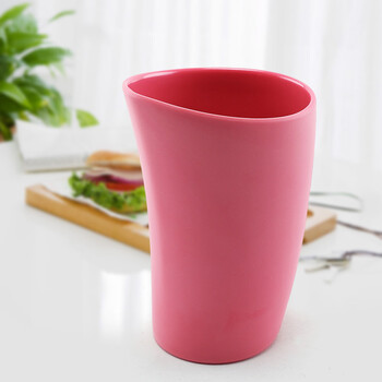 
                                        simzu环保餐具 茶杯/咖啡杯/牛奶杯 竹纤维材质水杯340ml K007 三色套装                