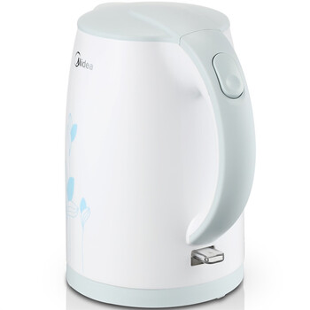美的（Midea）电水壶进口温控无缝全钢电热水壶WH415E2b（烧水壶)