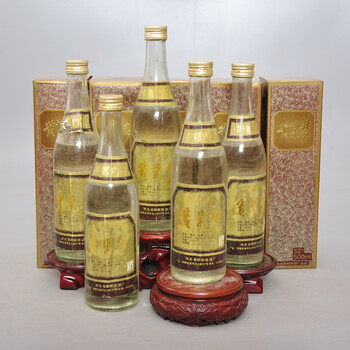 黄粱梦酒 90年代 52度 500ml  5瓶(64)(优质 陈年 名酒)06拍卖已