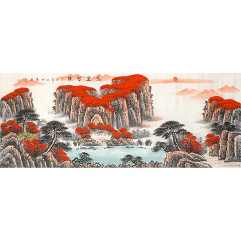 06李春海《海纳百川》180×68cm拍卖已结束06中国书画家协会理事