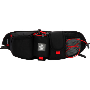 瑞世（SUISSEWIN）户外运动腰包多功能跑步手机包健身透气贴身腰包可用于iphone8p SNK2207 红色