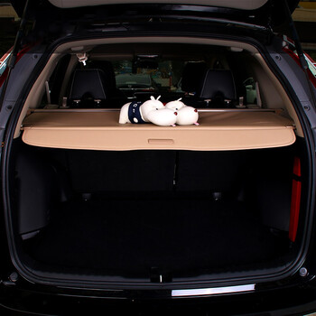 snblo 12-16款crv专用后备箱遮物帘 201516款本田crv改装尾箱伸缩隔物