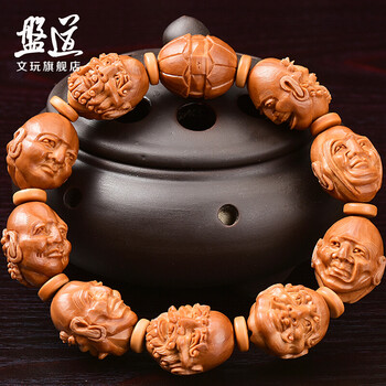 18罗汉雕刻手串品牌及商品- 京东