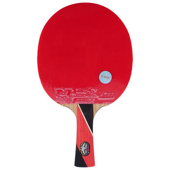 双鱼乒乓球拍横拍单拍 8星八星兵乓球拍 弧圈进攻型 8A-C 长柄