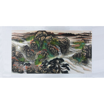 《江南石上印象》拍卖已结束06荣宝斋画院画家徐海峰《农家风物》