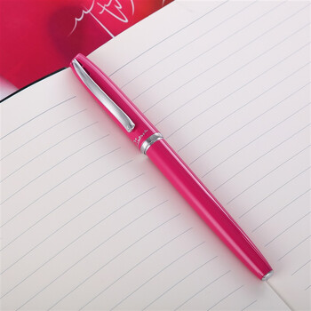 毕加索（pimio）签字笔 宝珠笔 毕业礼物 女 成人学生练字办公书写0.5mm 瓦纳系列936洋红
