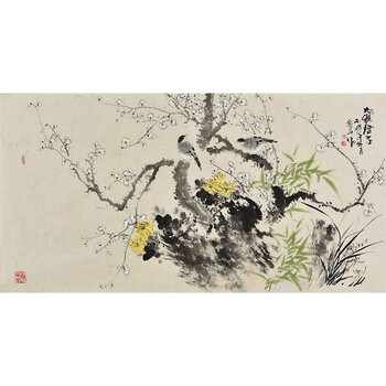 北京画院画家 魏钦《和美图》拍卖已结束06齐白石再传弟子 陈墨斗