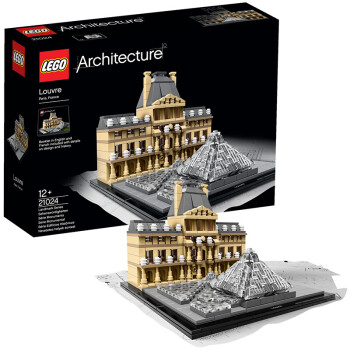 历史新低：LEGO 乐高 Architecture 建筑系列 21024 卢浮宫