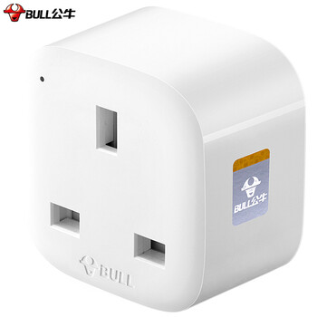 公牛（BULL）电源旅行转换器插座/转换插头 GN-L01CE国标转英标内地使用 无开关