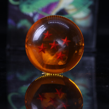 佐航动漫玩具 七龙珠手办 龙珠球 模型手玩 五星龙珠球 直径约8cm