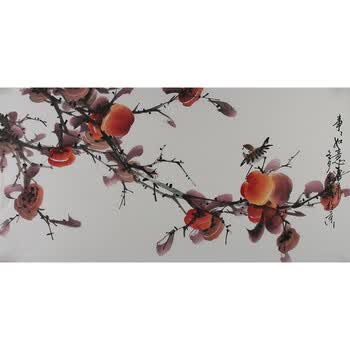 河南省美协会员朱东《事事如意》06拍卖已结束67岁统考入学书法系