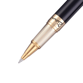 毕加索（pimio）签字笔 宝珠笔 高端商务办公礼品送礼毕业礼物男成人学生签名笔918纯黑金夹