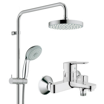  历史新低：GROHE 高仪 32820000+27389000 三出水淋浴柱套装　